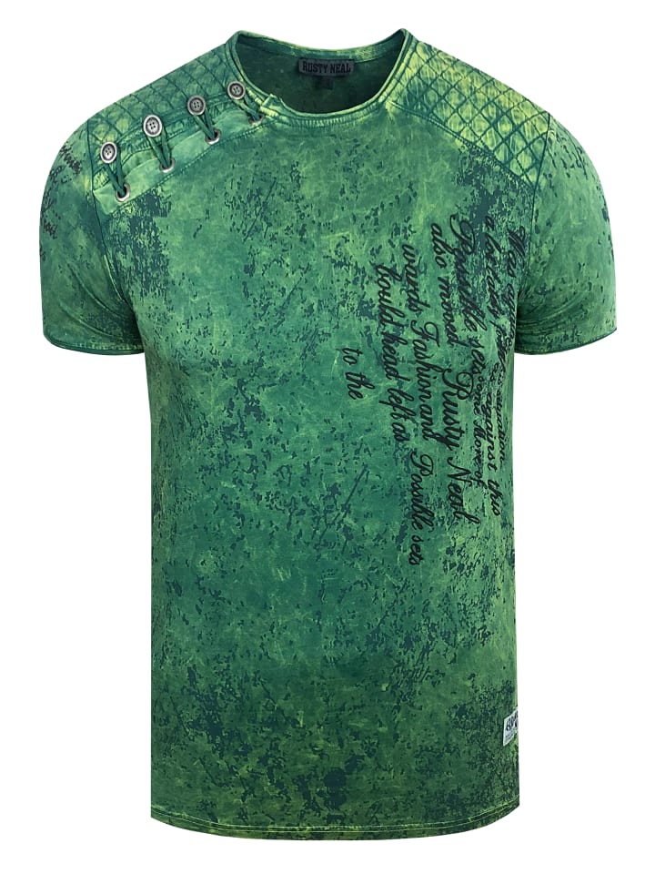 Футболка с кислотной стиркой и зелеными принтами Rusty Neal, Зеленый, Футболка с кислотной стиркой и зелеными принтами Rusty Neal
Футболка с кислотной стиркой и зелеными принтами Rusty Neal, Зеленый, Футболка с кислотной стиркой и зелеными принтами Rusty Neal