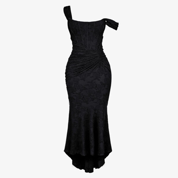 Платье-Макси Cesca из эластичной ткани с корсетом и цветочным принтом House Of Cb, черный
Платье-Макси Cesca из эластичной ткани с корсетом и цветочным принтом House Of Cb, черный