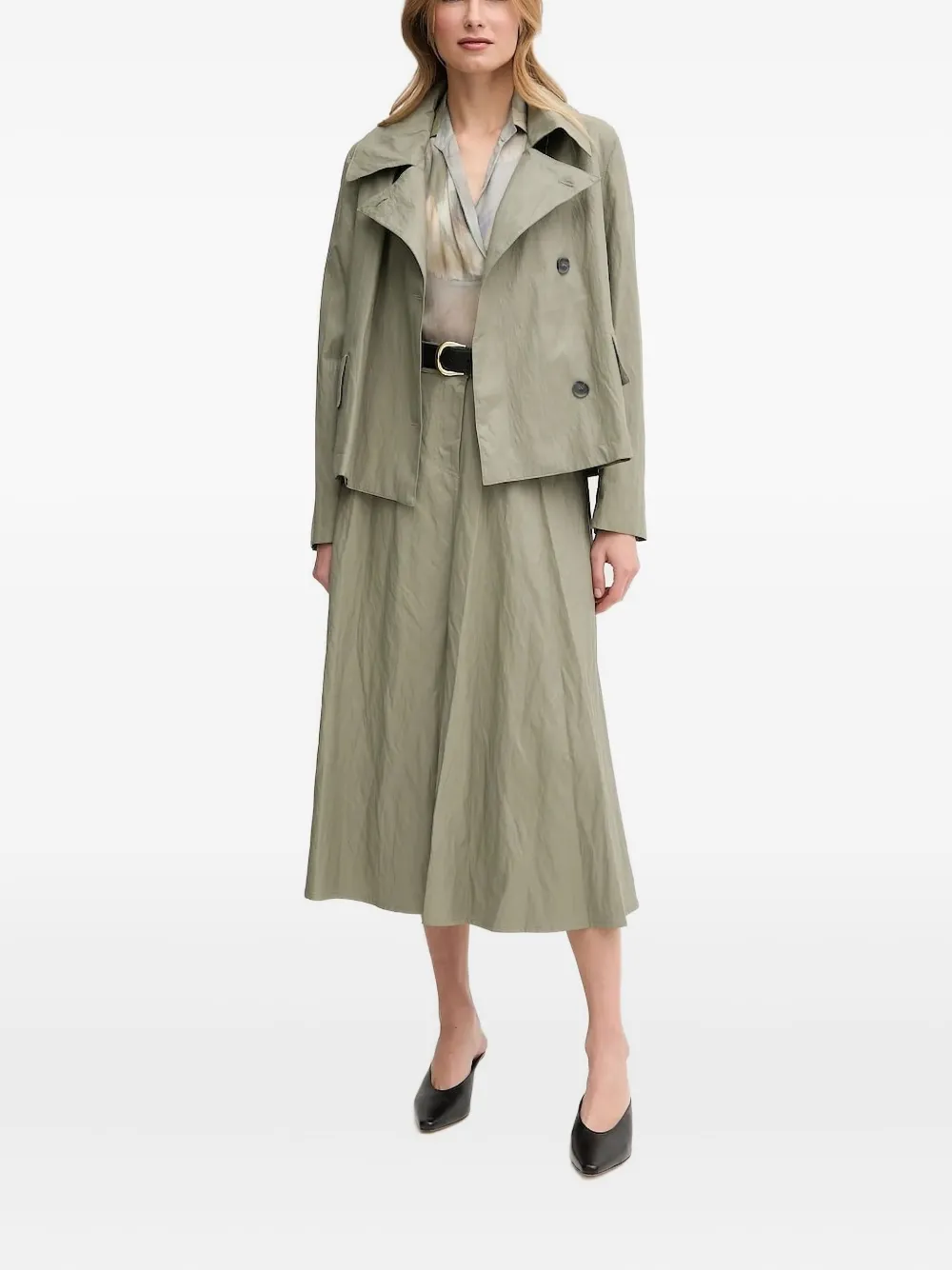 Юбка миди с накладными карманами Sandro Ferrone, зеленый
Юбка миди с накладными карманами Sandro Ferrone, зеленый