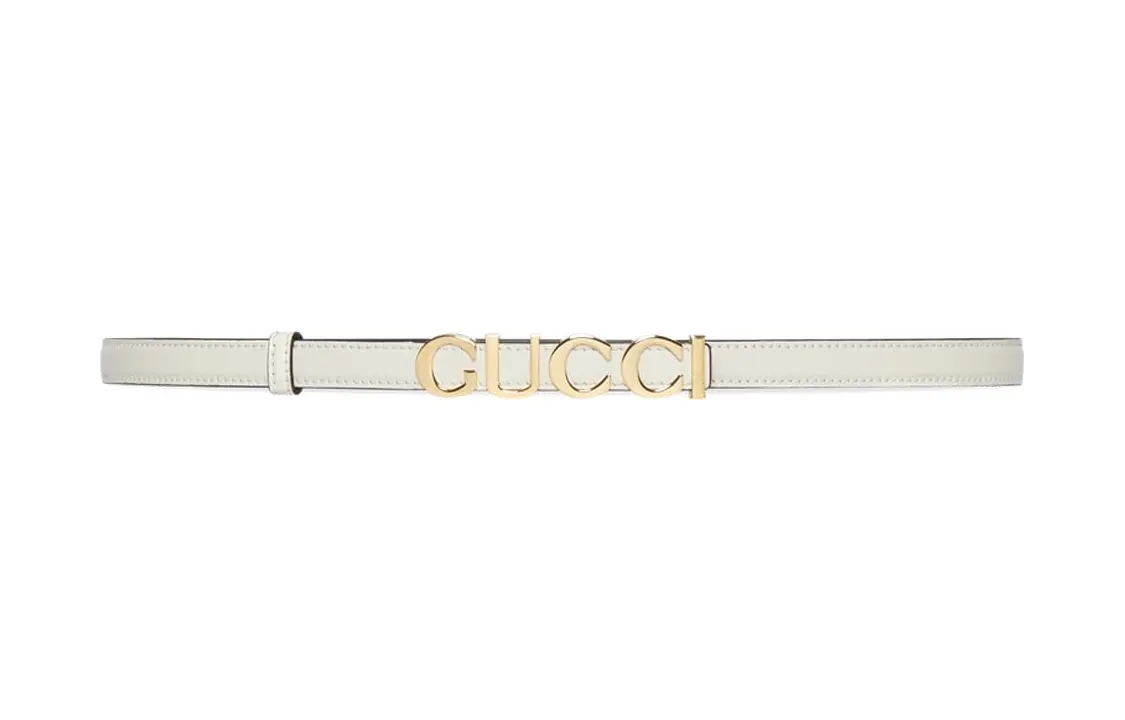 Кожаные ремни Women's White шириной 1,5 см GUCCI, белый
Кожаные ремни Women's White шириной 1,5 см GUCCI, белый