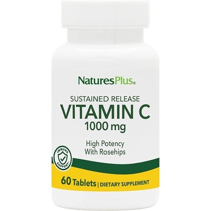 NaturesPlus Витамин С с шиповником замедленного высвобождения, 1000 мг аскорбиновой кислоты, 60 вегетарианских таблеток Nature's Plus
NaturesPlus Витамин С с шиповником замедленного высвобождения, 1000 мг аскорбиновой кислоты, 60 вегетарианских таблеток Nature's Plus