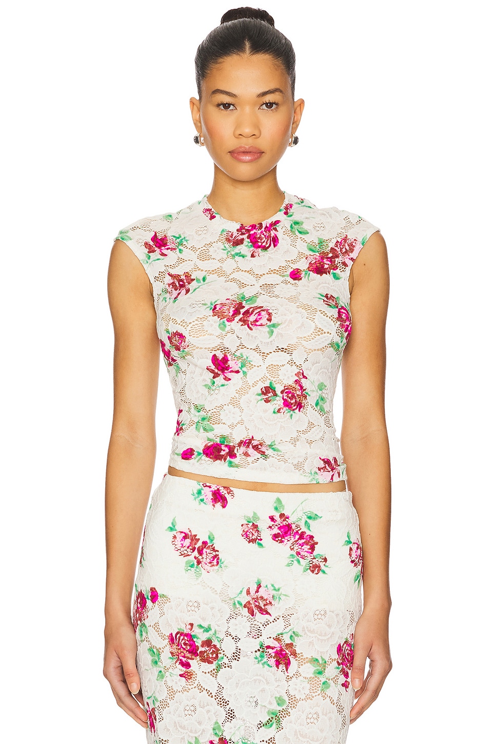 Вязаный кружевной топ Nina Afrm, romance rose
Вязаный кружевной топ Nina Afrm, romance rose