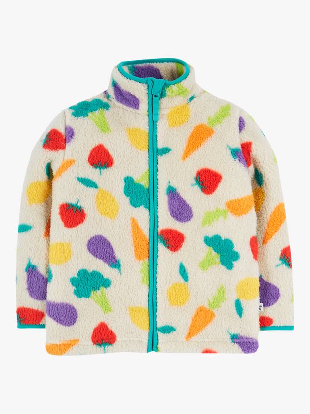 Детская куртка из флиса с молнией и принтом "огород" Frugi, Multi
Детская куртка из флиса с молнией и принтом "огород" Frugi, Multi