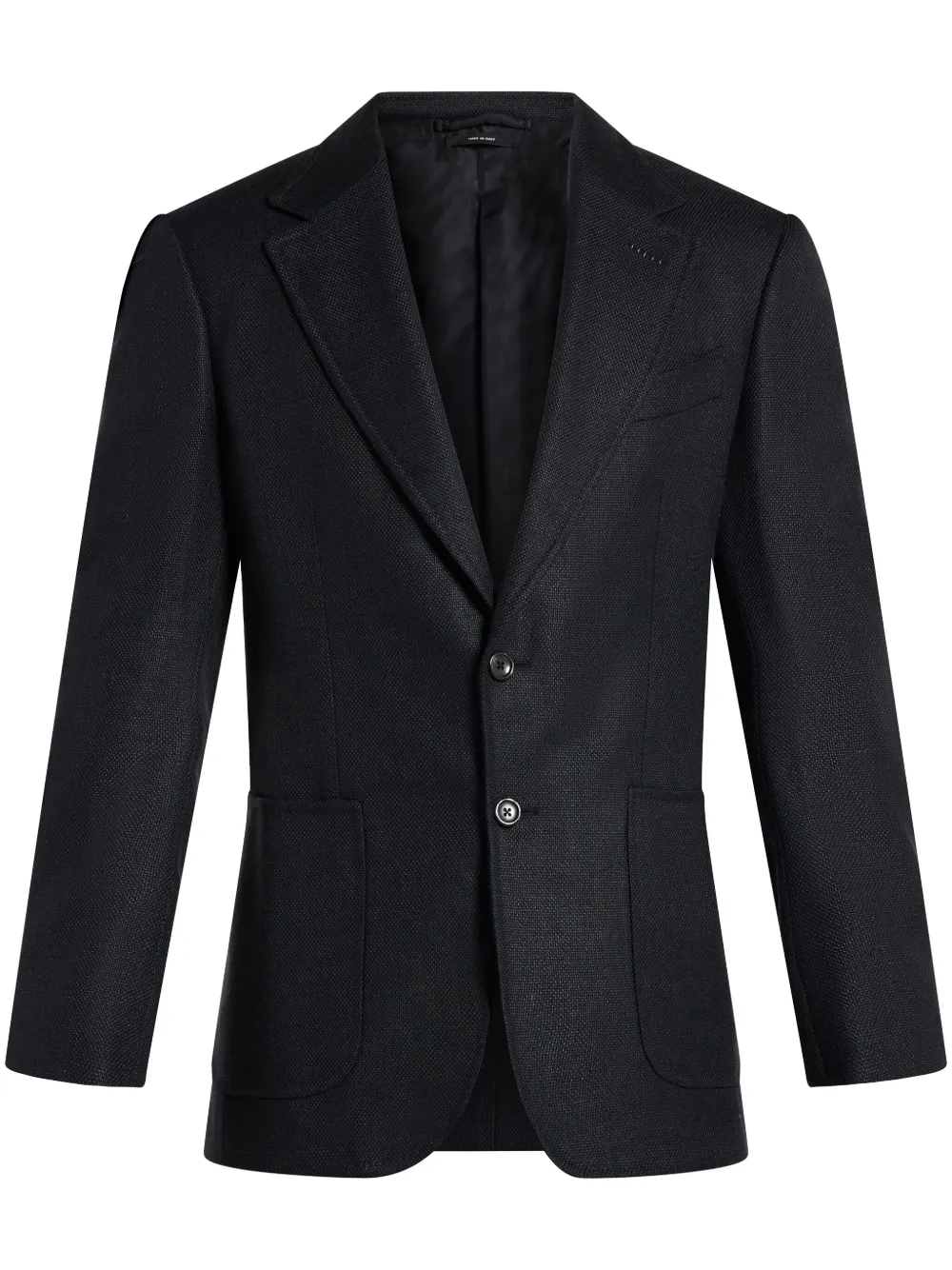 Однобортный пиджак TOM FORD, черный
Однобортный пиджак TOM FORD, черный