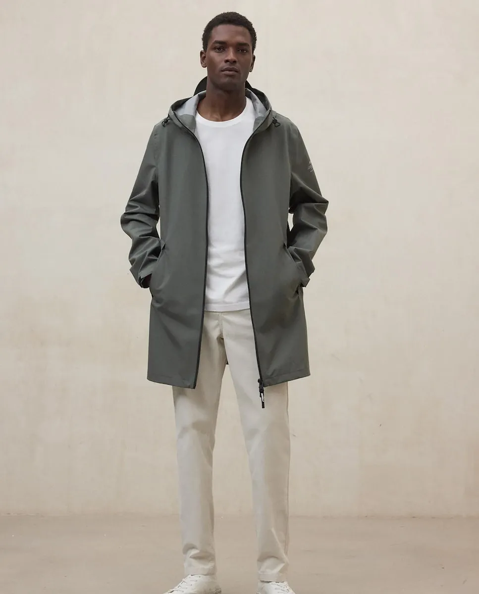 Мужское пальто с капюшоном и боковыми карманами Ecoalf, хаки
Мужское пальто с капюшоном и боковыми карманами Ecoalf, хаки