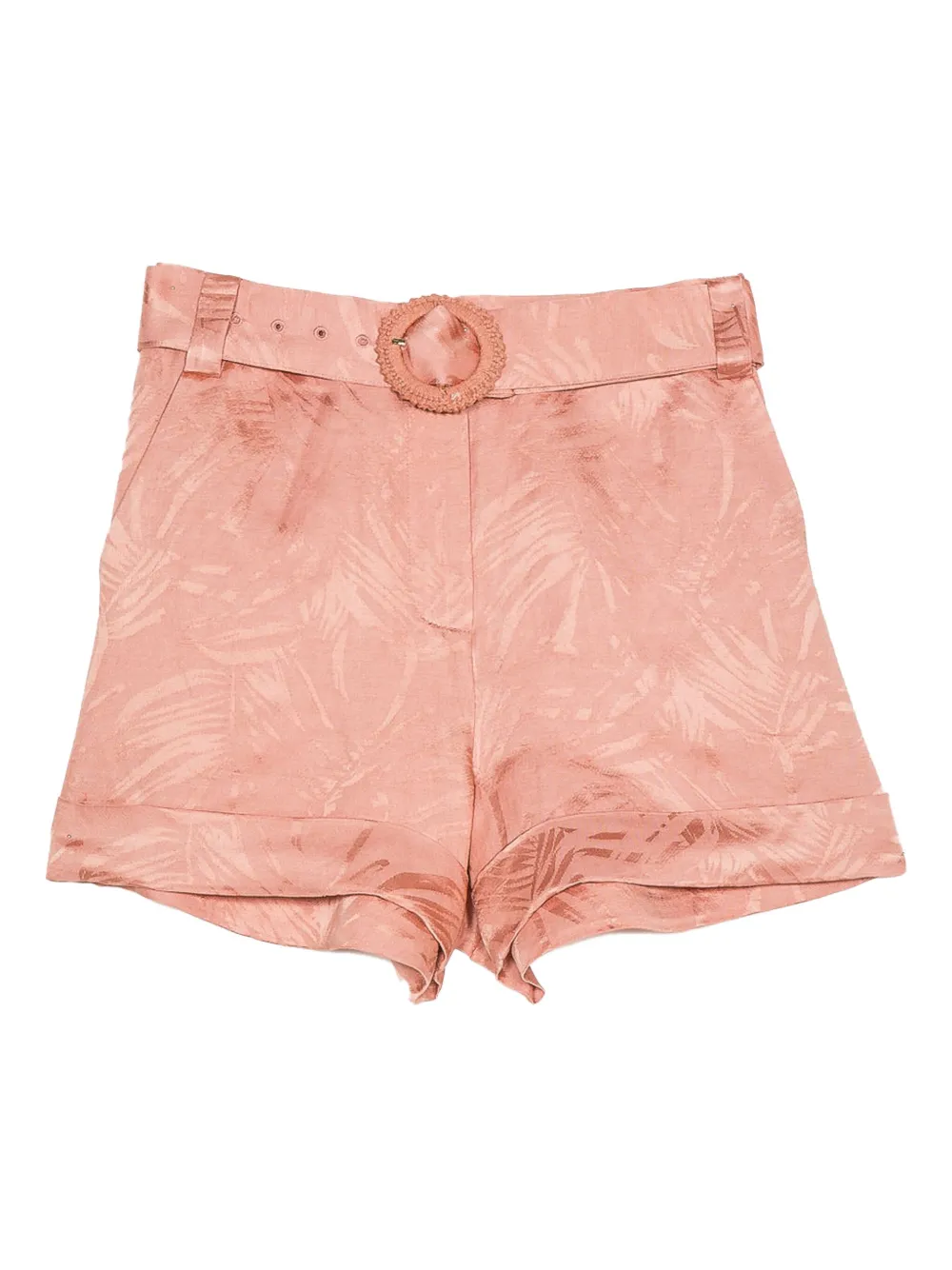 Шорты с поясом и принтом листьев TWINSET, розовый
Шорты с поясом и принтом листьев TWINSET, розовый