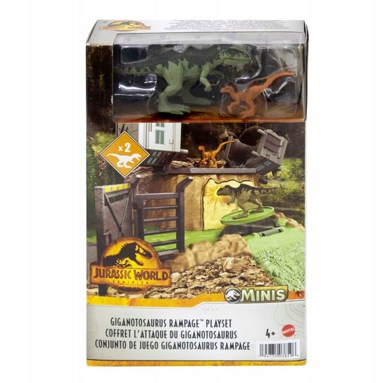 Набор фигурок гигантозавра Jurassic World Dominion Mattel 
Набор фигурок гигантозавра Jurassic World Dominion Mattel