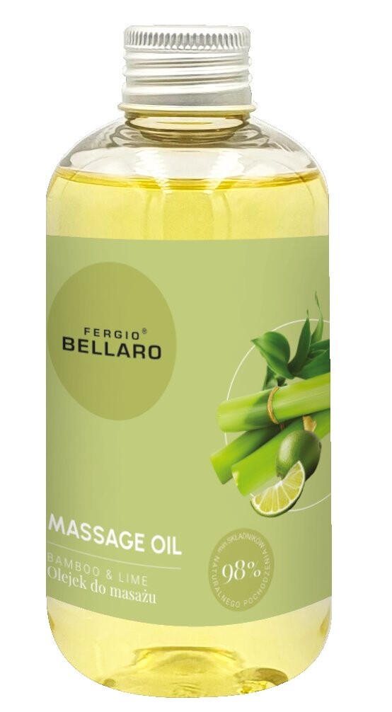 Fergio Bellaro, Массажное масло - бамбук и лайм, 200 мл
Fergio Bellaro, Массажное масло - бамбук и лайм, 200 мл