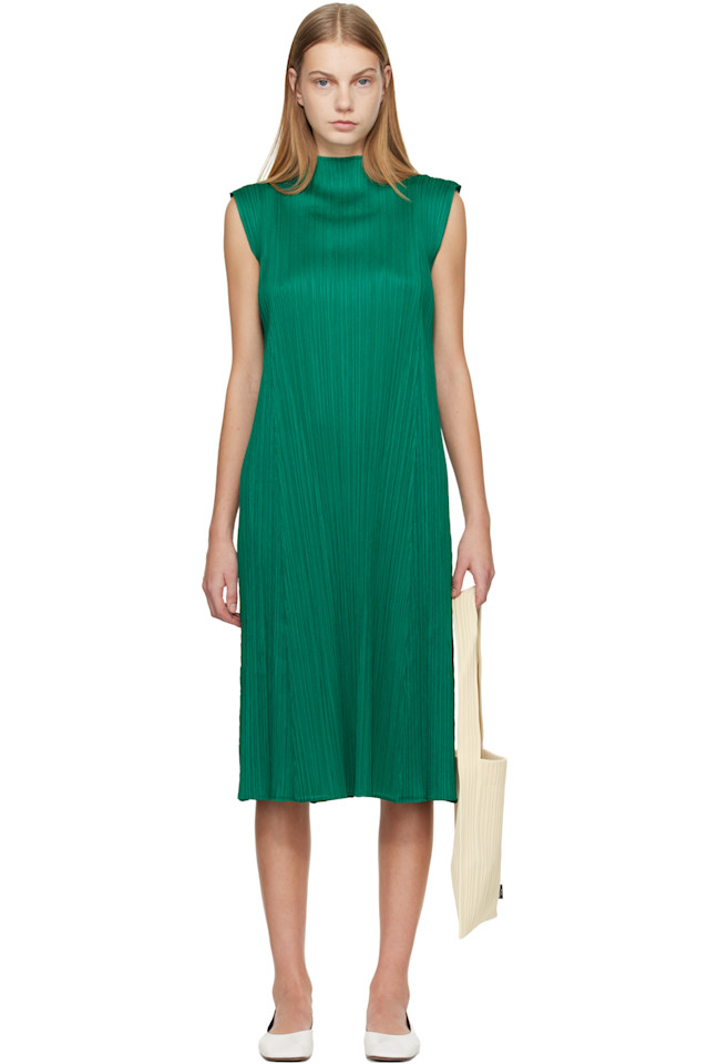 Pleats Please Issey Miyake Цвета месяца, ноябрьское платье миди
Pleats Please Issey Miyake Цвета месяца, ноябрьское платье миди