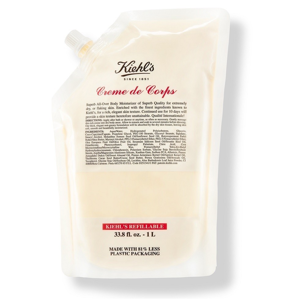 Крем для тела creme de corps Kiehls, объем 1000 мл. refill
Крем для тела creme de corps Kiehls, объем 1000 мл. refill