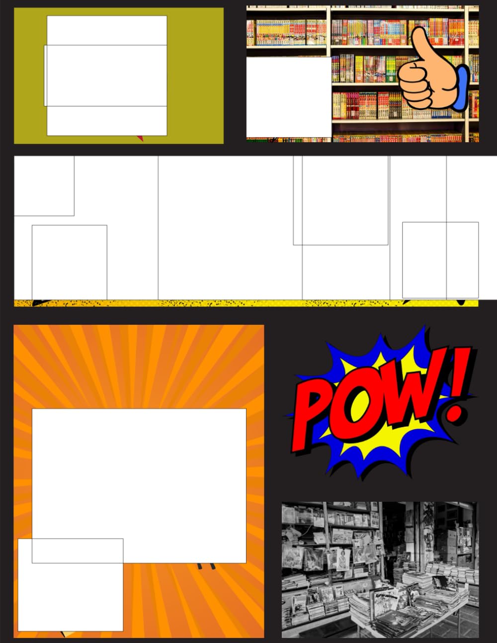 BLANK COMIC BOOK: CREATE OWN COMIC BOOK
BLANK COMIC BOOK: CREATE OWN COMIC BOOK