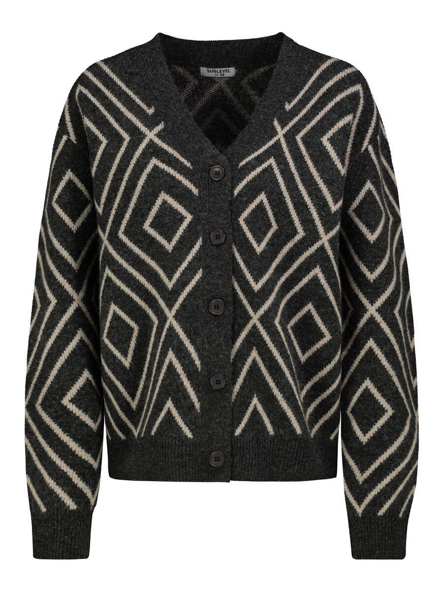 Вязаный кардиган Sublevel, темно-серый
Вязаный кардиган Sublevel, темно-серый