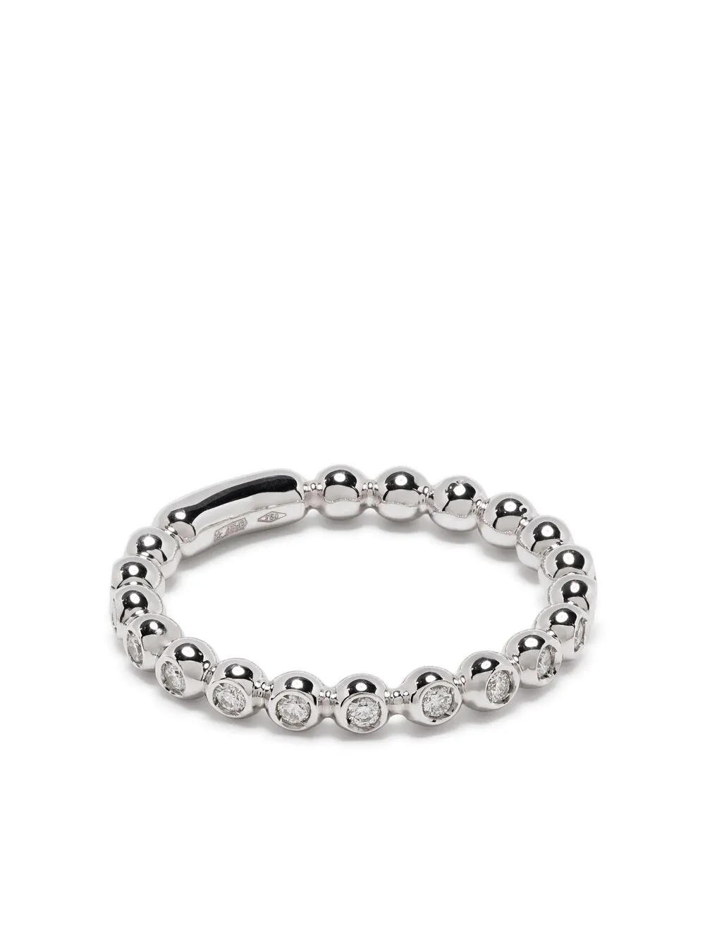 Кольцо Bohemia из белого золота с бриллиантами Pragnell, серебяный
Кольцо Bohemia из белого золота с бриллиантами Pragnell, серебяный