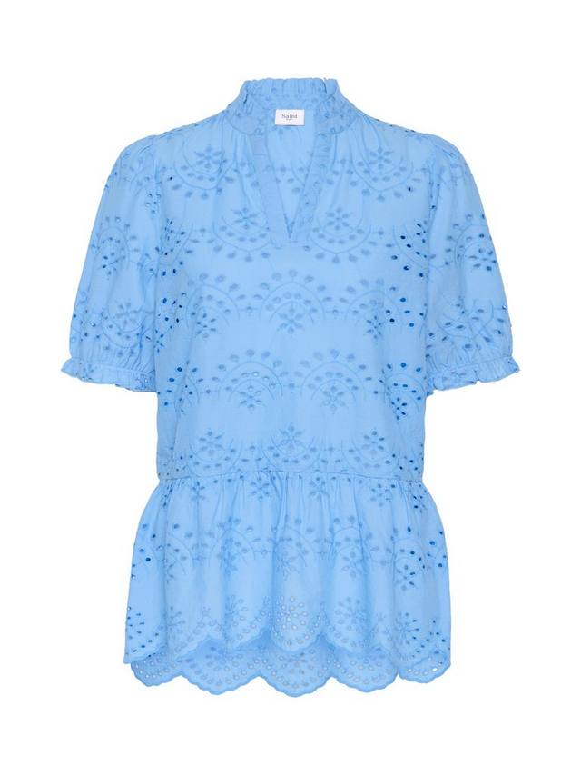 Geleksa топ с пикантным подолом и вышивкой Broderie Anglaise Saint Tropez, Mid Blue
Geleksa топ с пикантным подолом и вышивкой Broderie Anglaise Saint Tropez, Mid Blue