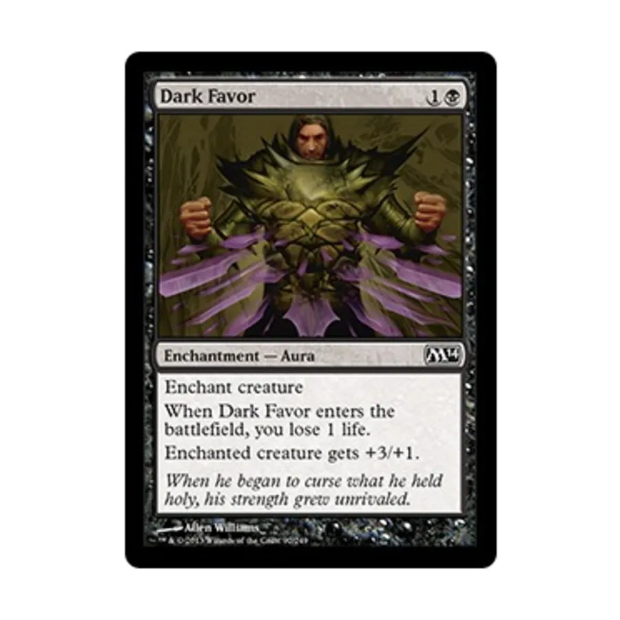 CCG Темная милость (клавиша С), MTG - Magic 2014
CCG Темная милость (клавиша С), MTG - Magic 2014