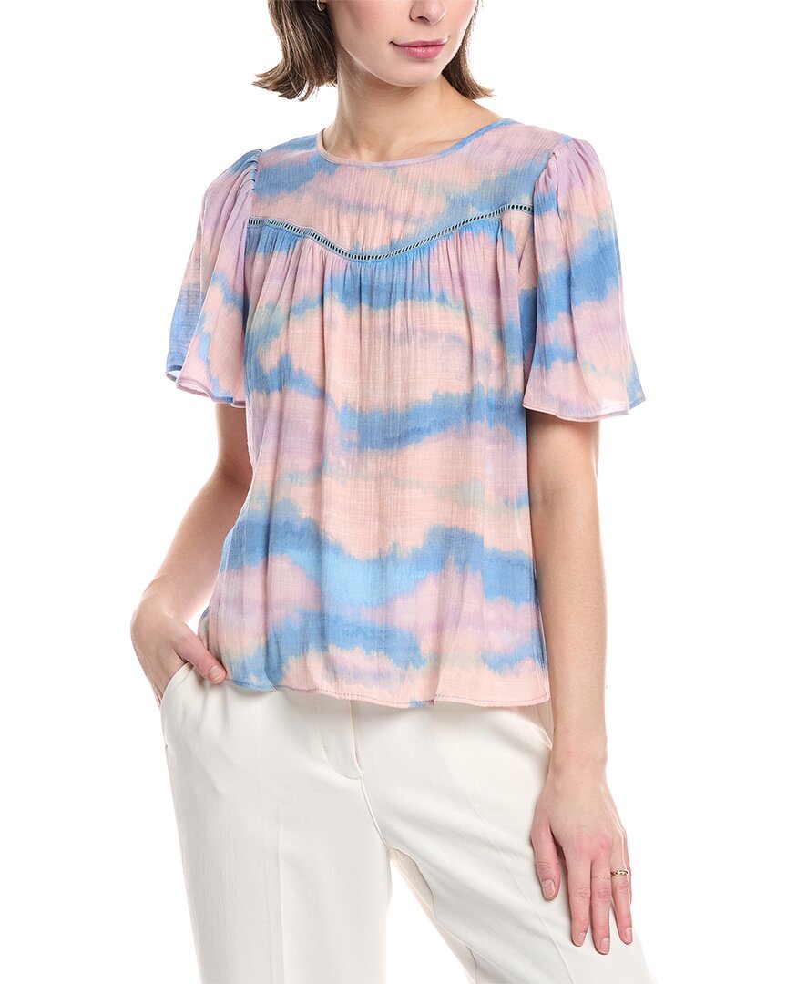 Блузка Nanette Lepore Nanette Nanette Lepore, фиолетовый 
Блузка Nanette Lepore Nanette Nanette Lepore, фиолетовый