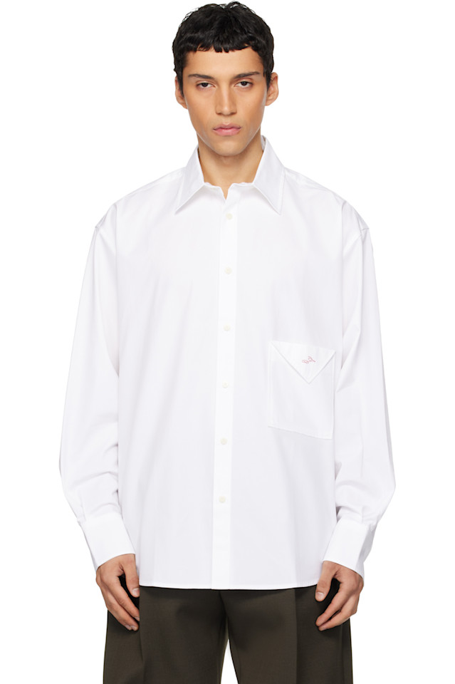 Рубашка «The nappe» Jacquemus, белый
Рубашка «The nappe» Jacquemus, белый