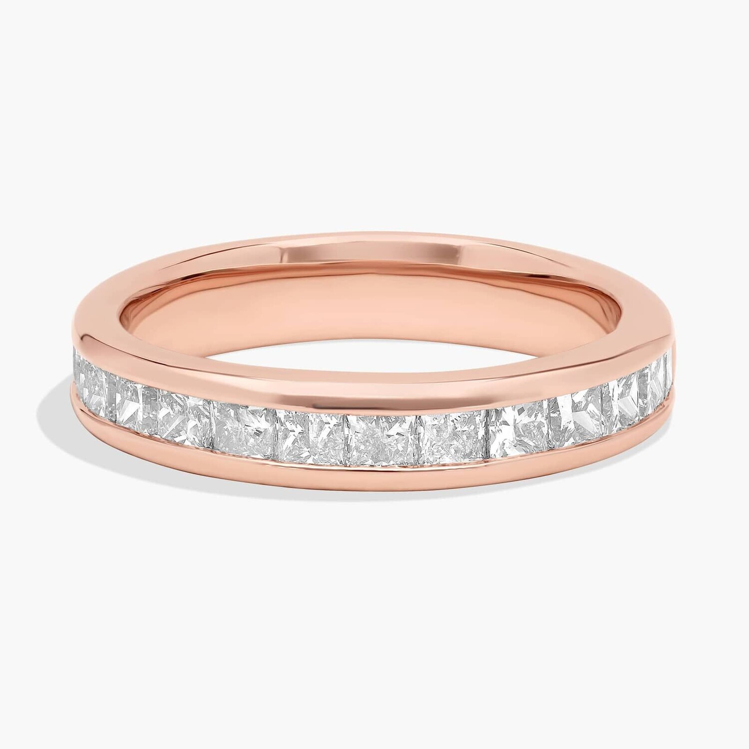 Кольцо с бриллиантом огранки «принцесса» в канальной оправе из розового золота 14 карат (1 карат Tw. - HI / SI1-SI2) Blue Nile
Кольцо с бриллиантом огранки «принцесса» в канальной оправе из розового золота 14 карат (1 карат Tw. - HI / SI1-SI2) Blue Nile