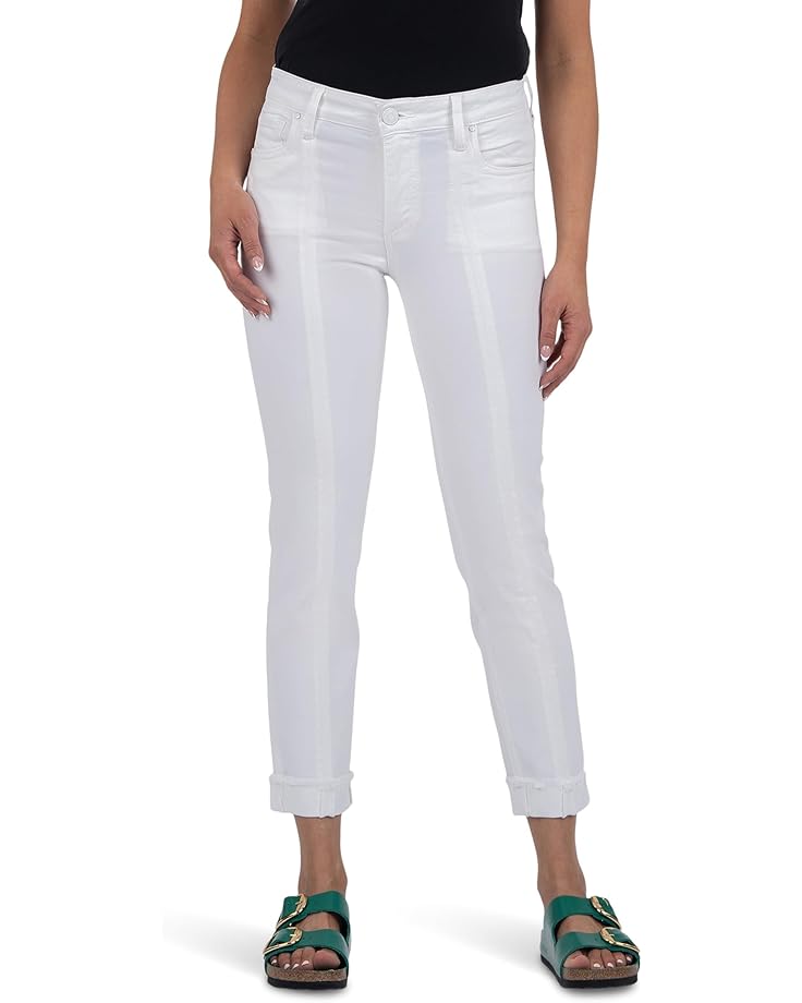 Джинсы KUT from the Kloth Amy Crop Straight Leg Roll Up Fray Princess Seam, цвет Optic White
Джинсы KUT from the Kloth Amy Crop Straight Leg Roll Up Fray Princess Seam, цвет Optic White