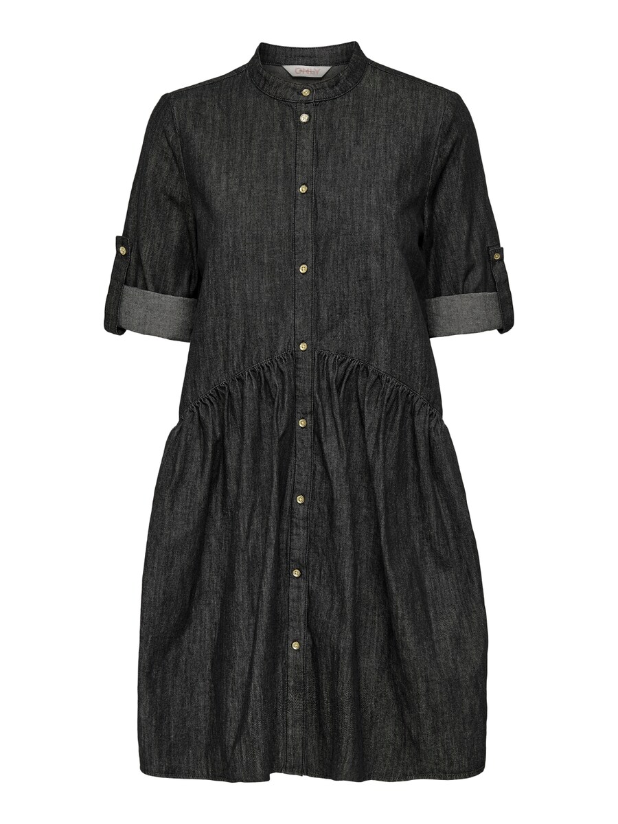 Платье-рубашка ONLY Chicago, черный деним
Платье-рубашка ONLY Chicago, черный деним