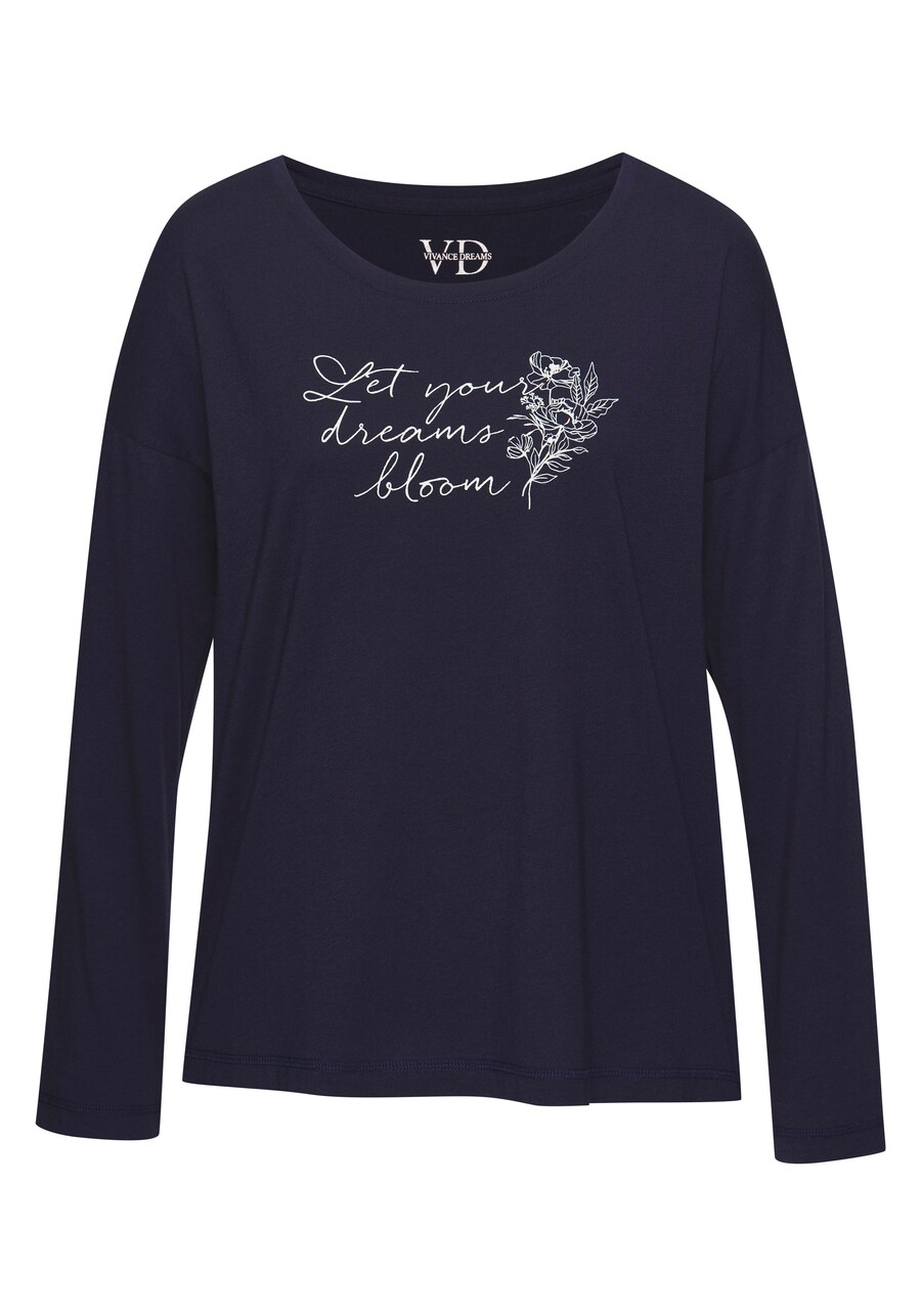 Пижамная рубашка VIVANCE, темно-синий
Пижамная рубашка VIVANCE, темно-синий