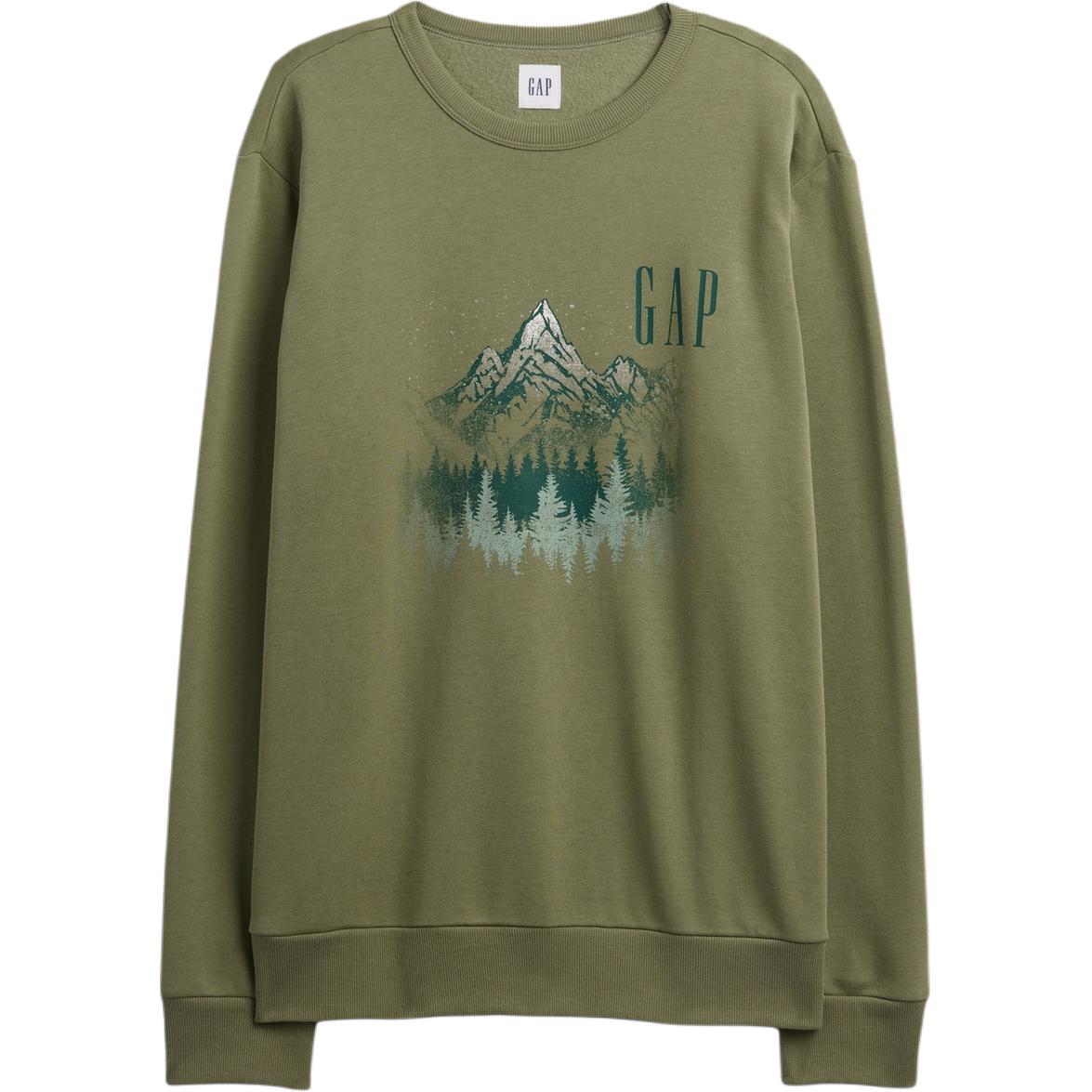 Унисекс свитшот GAP, зеленый
Унисекс свитшот GAP, зеленый