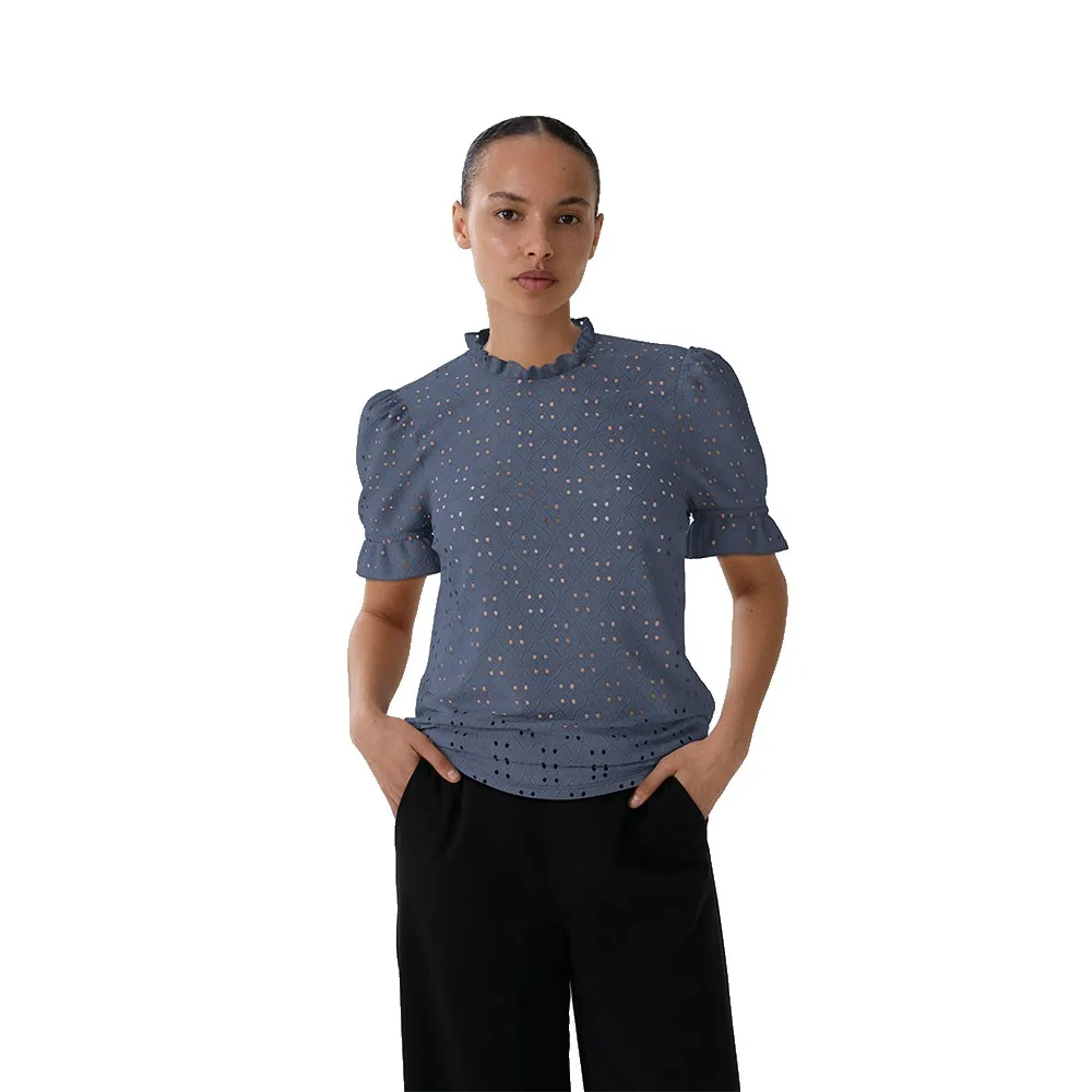 Блузка с коротким рукавом Vila Kawa, синий
Блузка с коротким рукавом Vila Kawa, синий