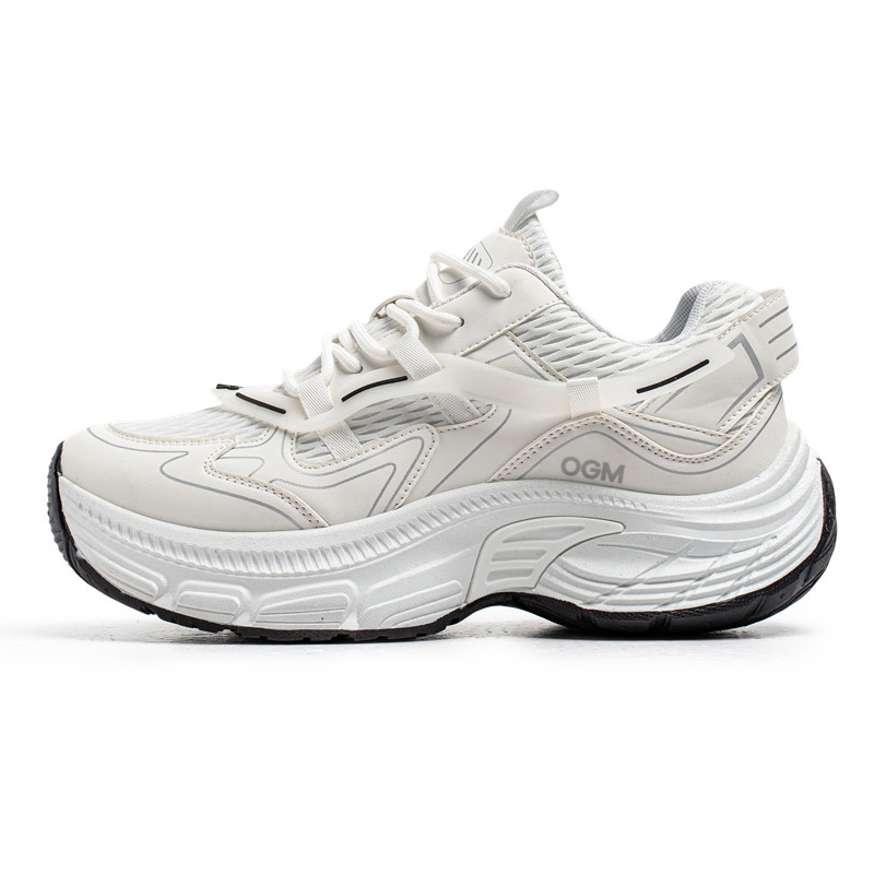Низкие массивные кроссовки с нескользящей, износостойкой и дышащей подошвой для мужчин OUGLEMEN, White
Низкие массивные кроссовки с нескользящей, износостойкой и дышащей подошвой для мужчин OUGLEMEN, White