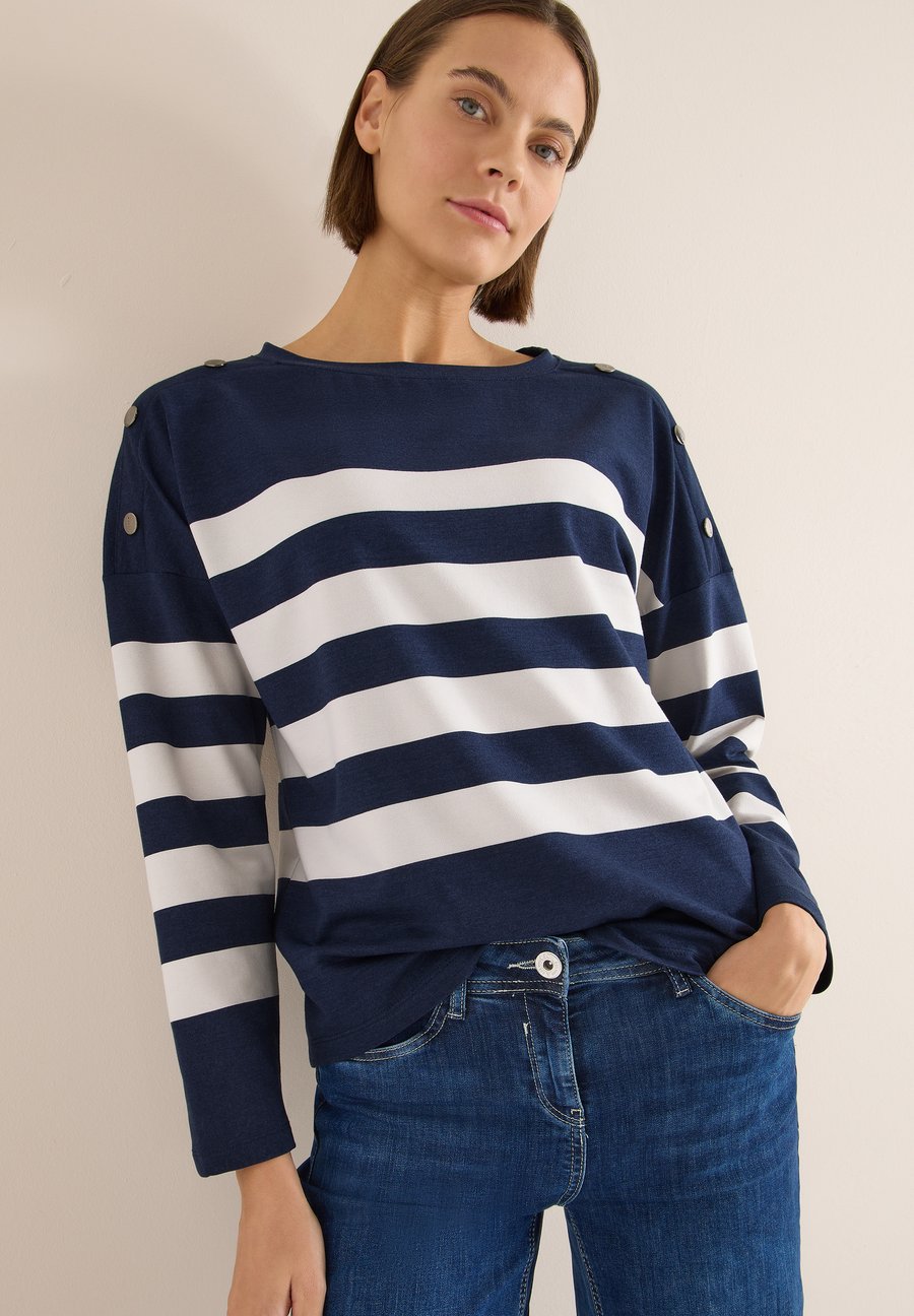 Топ Cecil MIT KNOPFDETAIL, Blau/Dark Blue
Топ Cecil MIT KNOPFDETAIL, Blau/Dark Blue