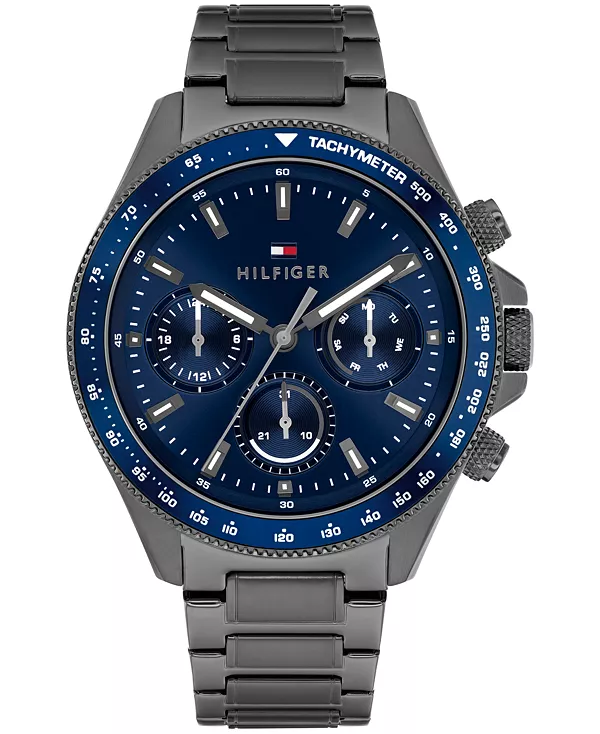Мужские многофункциональные часы с ионным покрытием, серым браслетом из нержавеющей стали, 44 мм Tommy Hilfiger, gray
Мужские многофункциональные часы с ионным покрытием, серым браслетом из нержавеющей стали, 44 мм Tommy Hilfiger, gray
