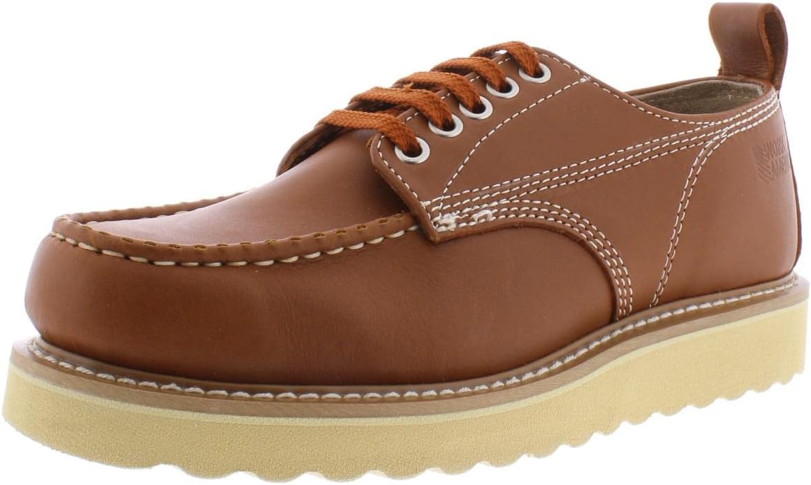 Мужские оксфорды на танкетке с подошвой из крепа Work America
Мужские оксфорды на танкетке с подошвой из крепа Work America