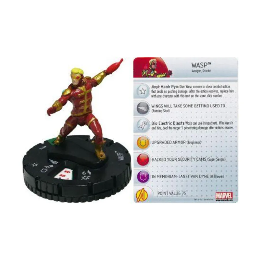 Оса #016, Marvel HeroClix - Chaos War - Singles
Оса #016, Marvel HeroClix - Chaos War - Singles