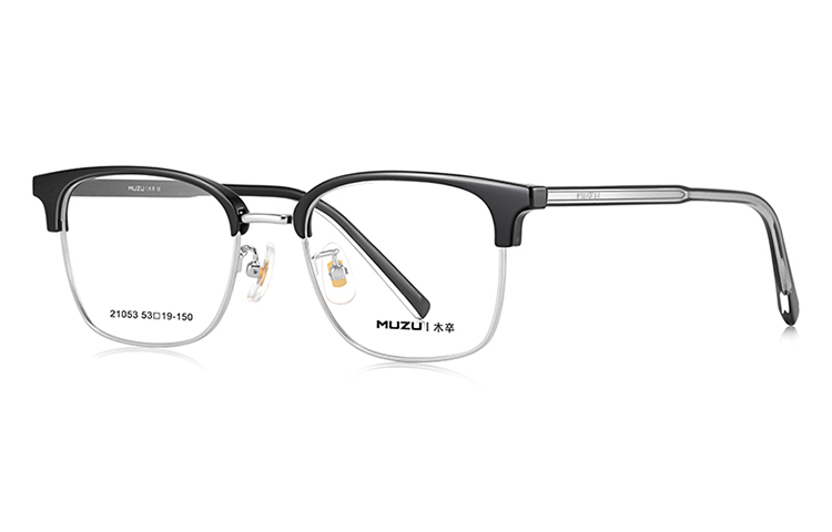 MUZU Унисекс очки для зрения, Black|Silver-C05
MUZU Унисекс очки для зрения, Black|Silver-C05