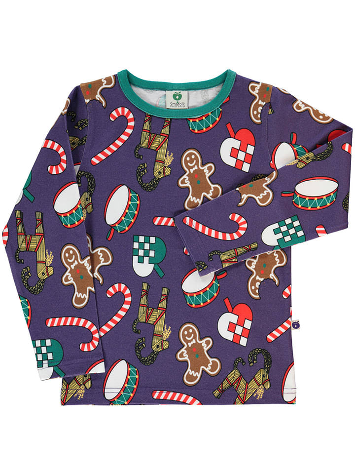 Лонгслив Småfolk, цвет violett/bunt
Лонгслив Småfolk, цвет violett/bunt