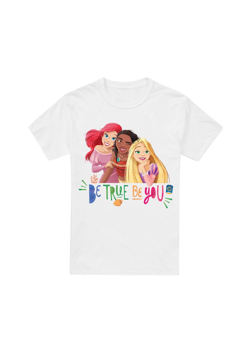 Футболка с принтом DISNEY PRINCESS BE TRUE, BE YOU ARIEL, MOANA, AND RAPUNZEL Disney, белый
Футболка с принтом DISNEY PRINCESS BE TRUE, BE YOU ARIEL, MOANA, AND RAPUNZEL Disney, белый
