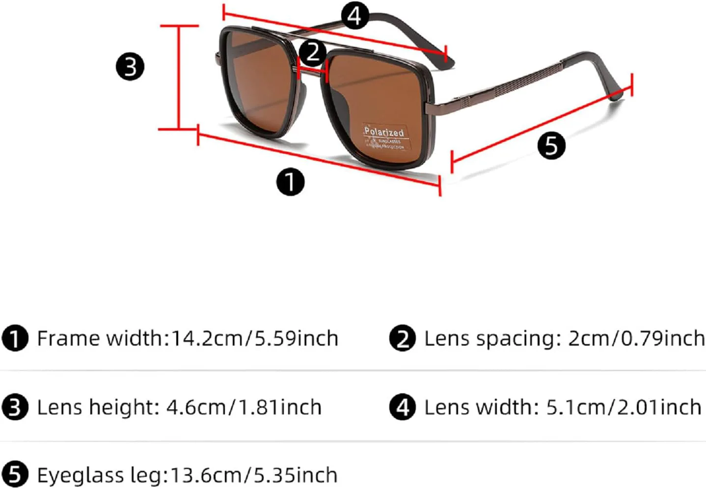 Квадратные поляризованные солнцезащитные очки-пилот для мужчин, металлическая оправа TR90, женские коричневые солнцезащитные очки, модные очки для вождения mincl, C2
Квадратные поляризованные солнцезащитные очки-пилот для мужчин, металлическая оправа TR90, женские коричневые солнцезащитные очки, модные очки для вождения mincl, C2