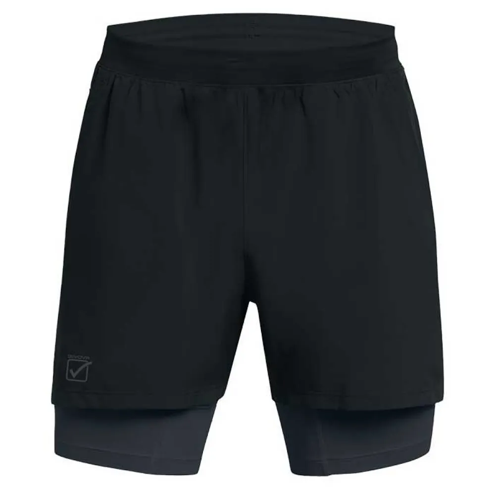 Шорты Givova 2 in 1, черный 
Шорты Givova 2 in 1, черный