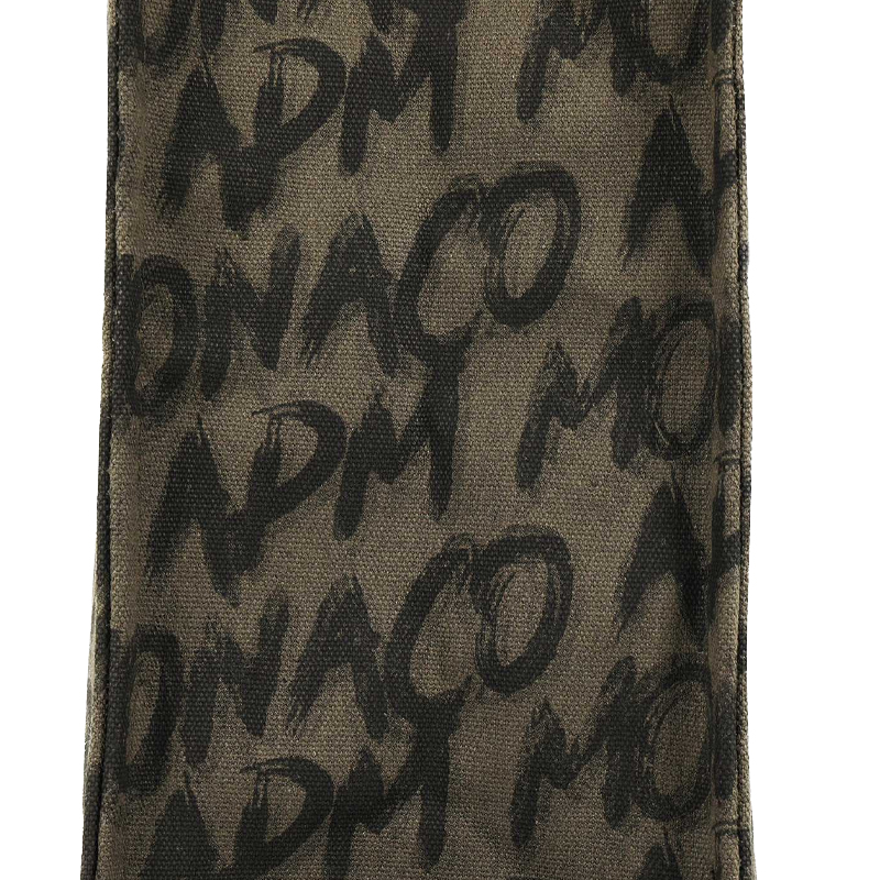 Сумка-шопер из холста, средний размер, женская, черная и хаки Apm Monaco
Сумка-шопер из холста, средний размер, женская, черная и хаки Apm Monaco