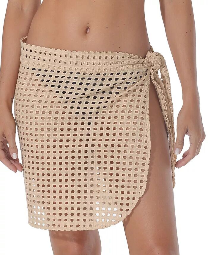 Женская юбка-накидка с люверсами и запахом Raviya, коричневый/бежевый
Женская юбка-накидка с люверсами и запахом Raviya, коричневый/бежевый