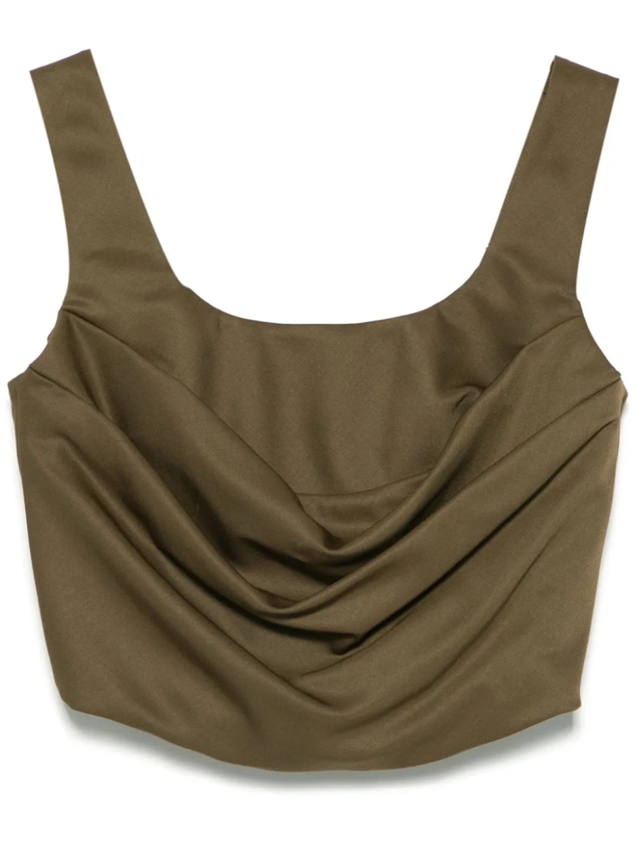 Шерстяной корсетный топ Giuseppe Di Morabito, зеленый
Шерстяной корсетный топ Giuseppe Di Morabito, зеленый