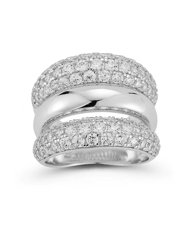 Тройное кольцо из стерлингового серебра с покрытием из 14-каратного золота Rachel Zoe, silver
Тройное кольцо из стерлингового серебра с покрытием из 14-каратного золота Rachel Zoe, silver