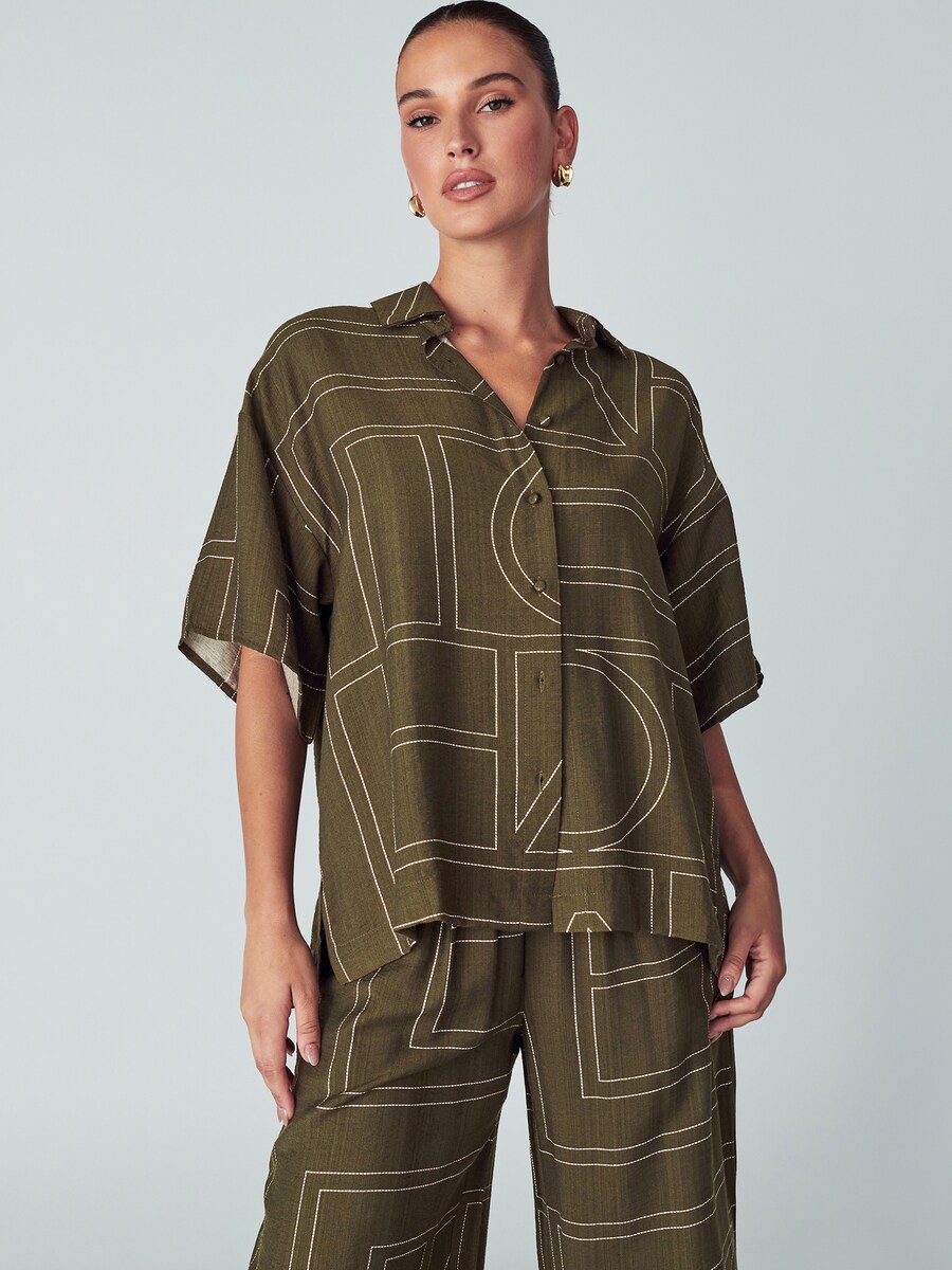 Блузка Willa Diana, оливковый
Блузка Willa Diana, оливковый