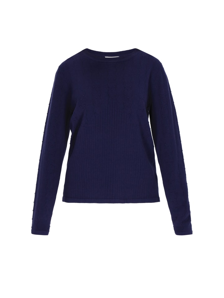 Женский свитер темно-синего цвета Usha
Женский свитер темно-синего цвета Usha