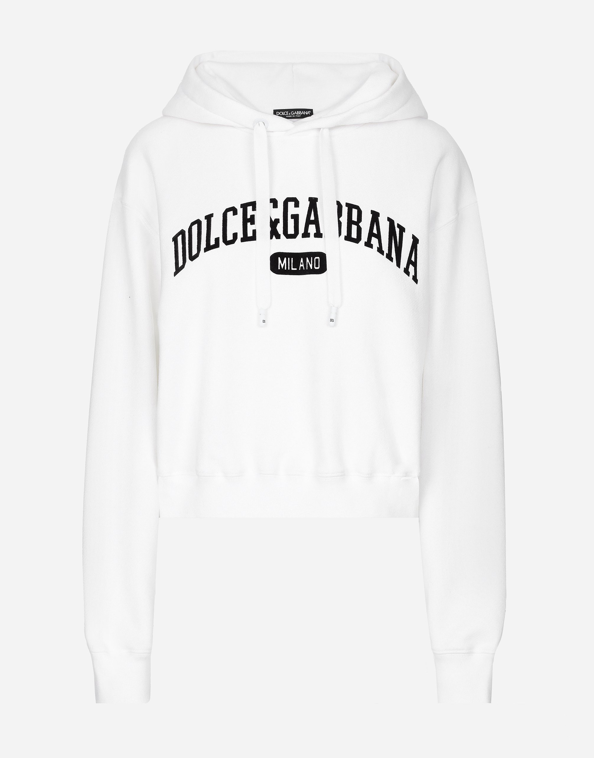Худи из хлопкового джерси Dolce & Gabbana, белый
Худи из хлопкового джерси Dolce & Gabbana, белый