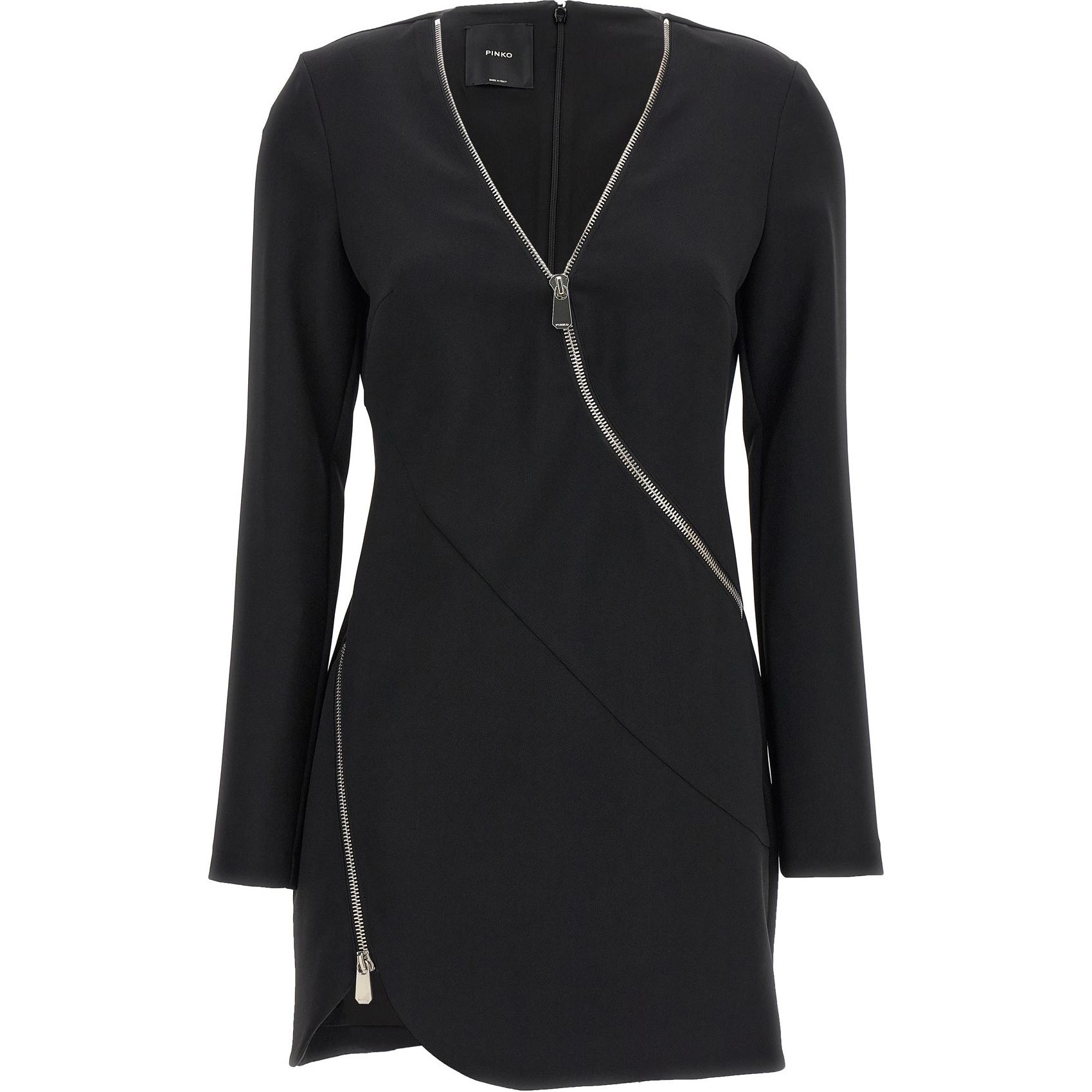 Футболка с детализацией и коротким платьем PINKO, черный
Футболка с детализацией и коротким платьем PINKO, черный