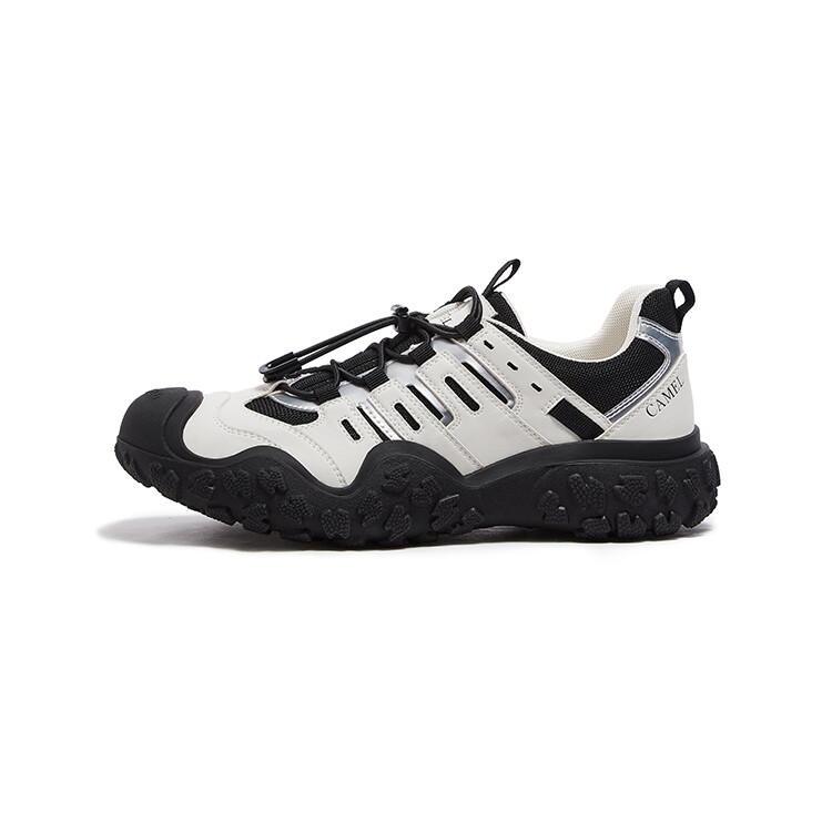 Кроссовки CAMEL Lifestyle Shoes Men Low-top Beige/white/black, бежевый/черный 
Кроссовки CAMEL Lifestyle Shoes Men Low-top Beige/white/black, бежевый/черный