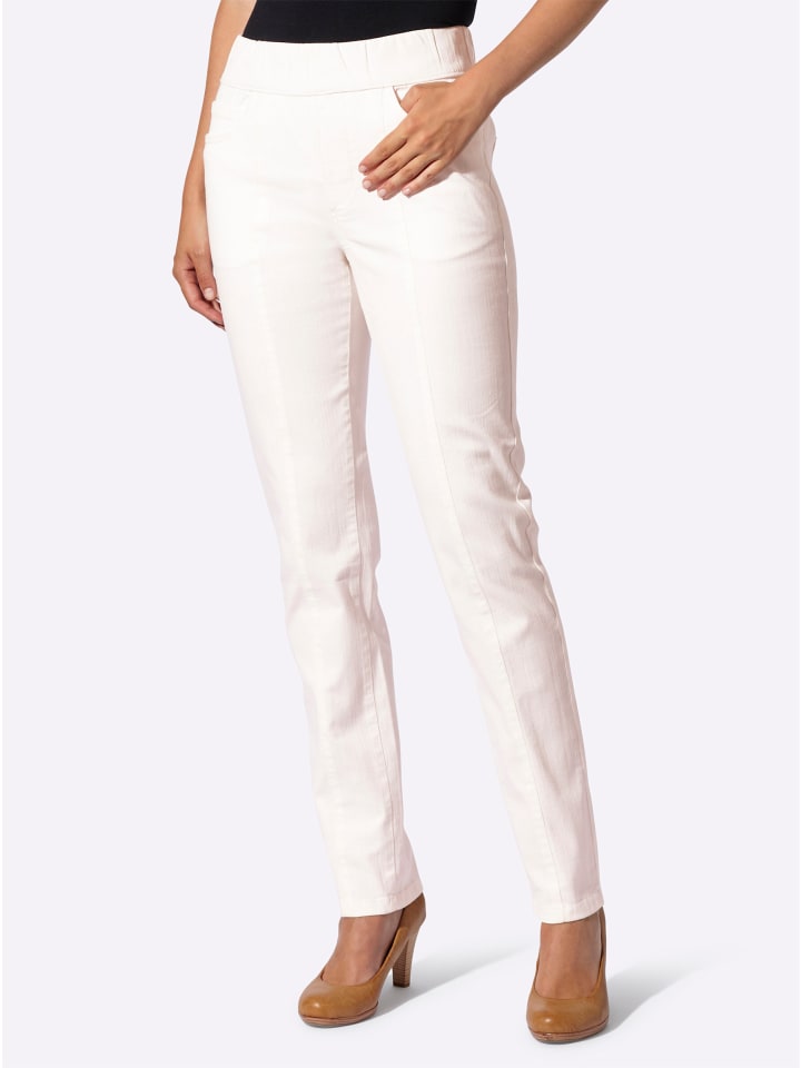 Джинсы-стринги цвета экрю WITT WEIDEN
Джинсы-стринги цвета экрю WITT WEIDEN