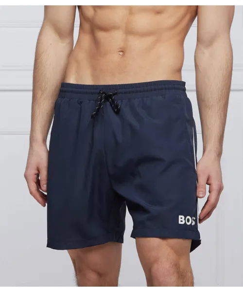 Плавки-Шорты «Морская звезда» Regular fit Boss Bodywear, синий
Плавки-Шорты «Морская звезда» Regular fit Boss Bodywear, синий