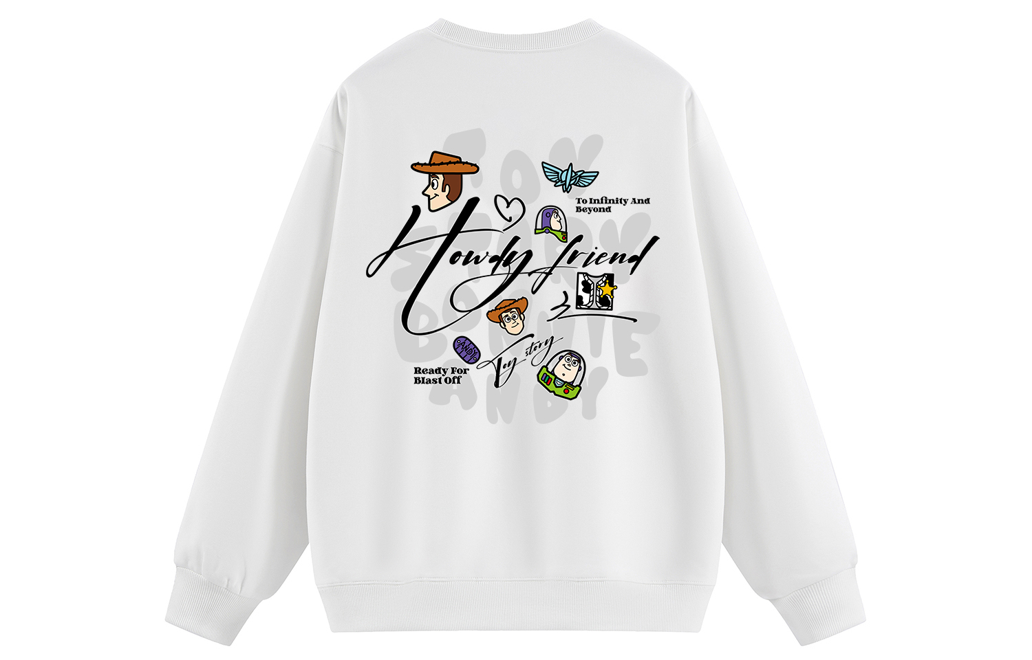Свитшоты Unisex Crew Neck утолщенные Heavyweight Disney, белый fleece-lined
Свитшоты Unisex Crew Neck утолщенные Heavyweight Disney, белый fleece-lined