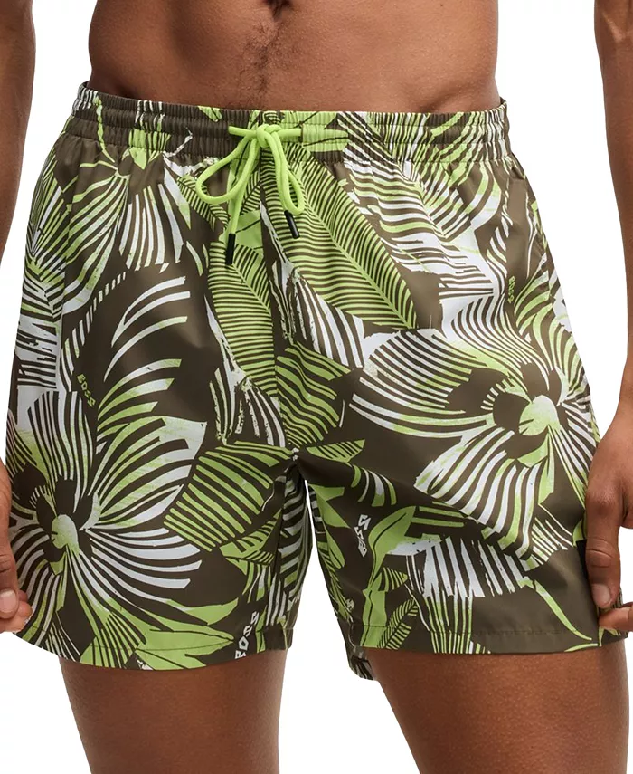 Мужские плавки Monogram Hugo Boss, зеленый
Мужские плавки Monogram Hugo Boss, зеленый